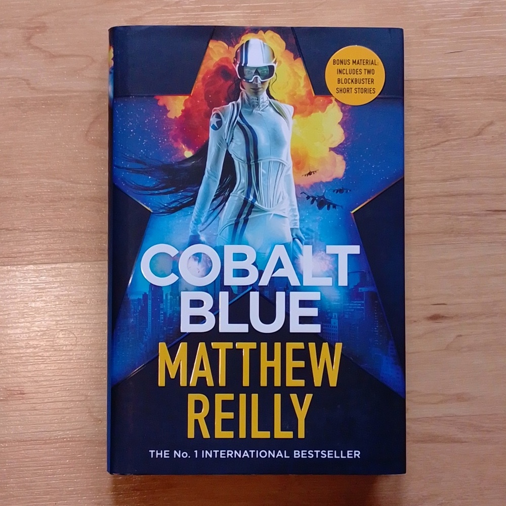 Cobalt Blue Matthew Reilly Hardcover Book Novel